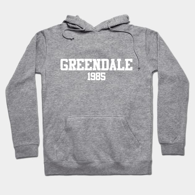 Greendale 1985 Hoodie by GloopTrekker